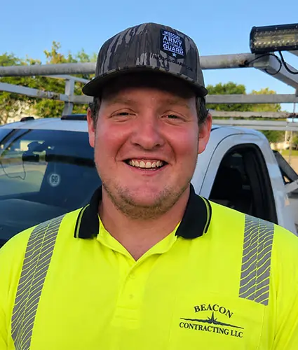 Bryce Elliott, Field Lead at Beacon Contracting